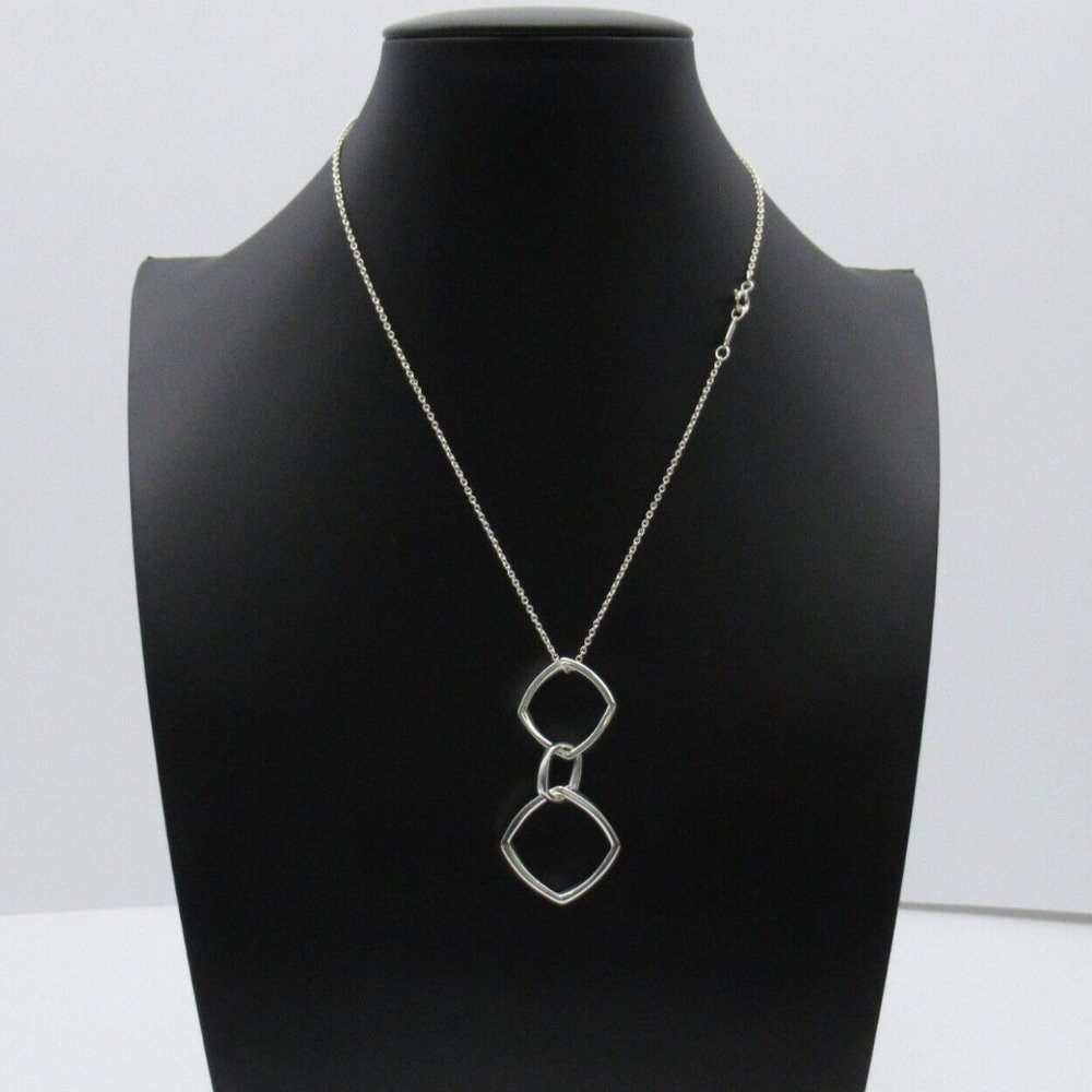 Tiffany & Co. Frank Gehry Triple Torque Sterling Silver Necklace - Picture 2 of 4